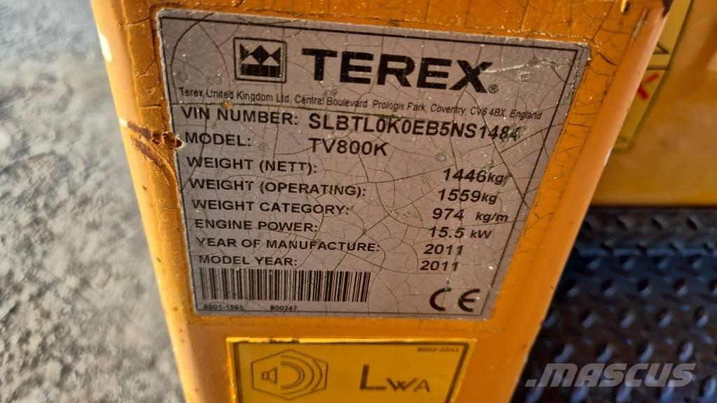 Terex TV 800 双轮压路机