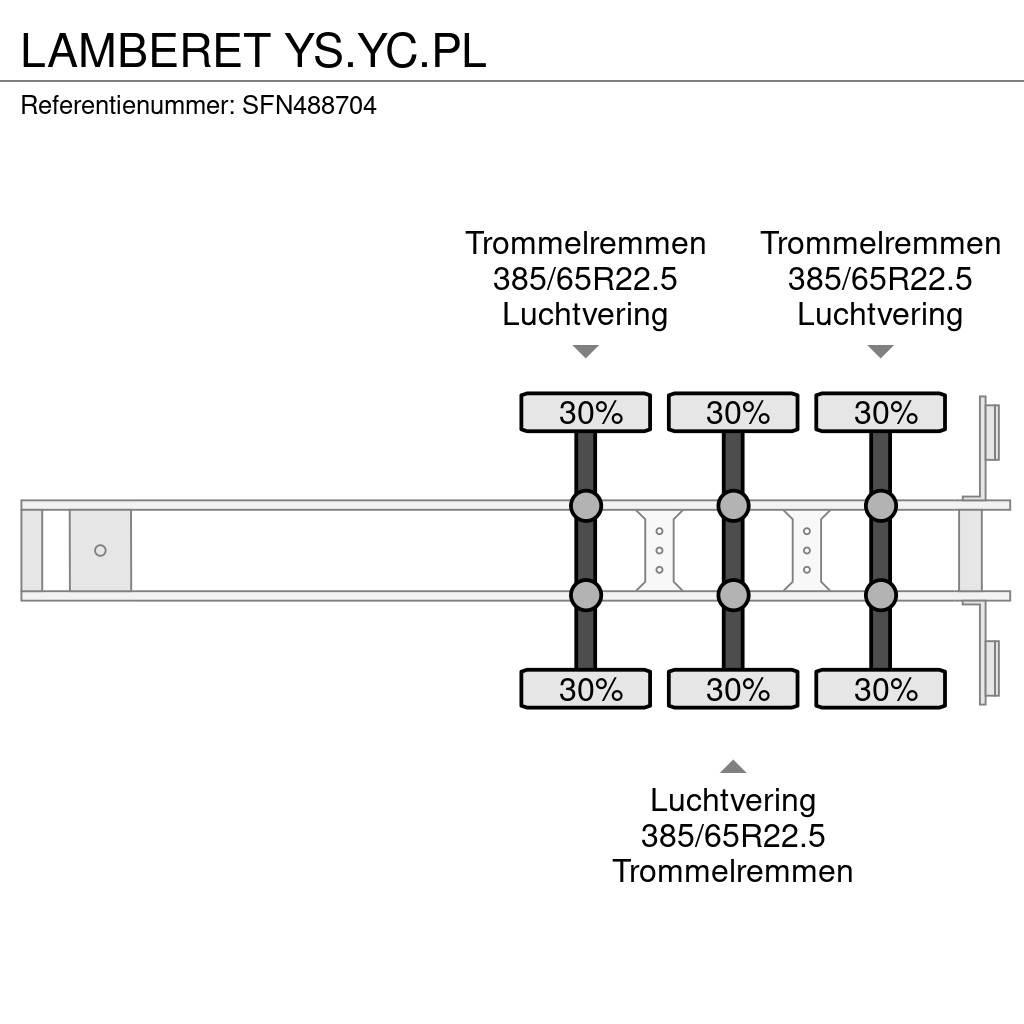Lamberet YS.YC.PL 保温半挂车