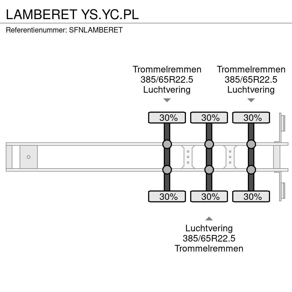 Lamberet YS.YC.PL 保温半挂车
