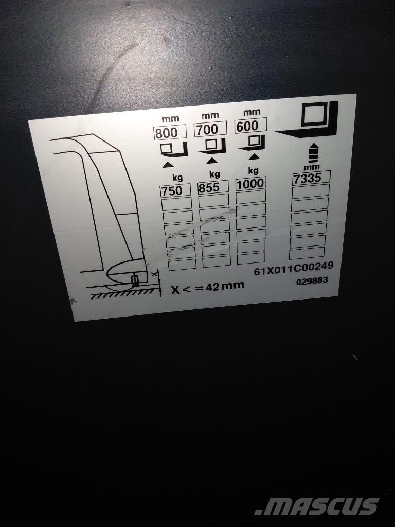 Linde K 10 巷道堆垛机