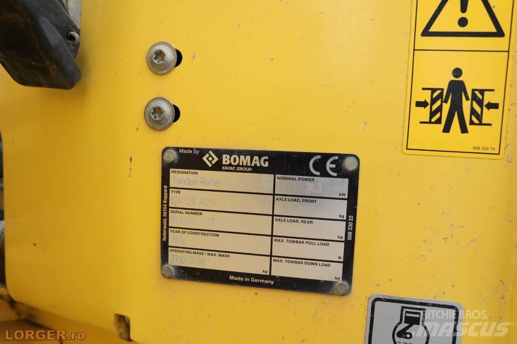 Bomag BW 120 AD-5 双轮压路机