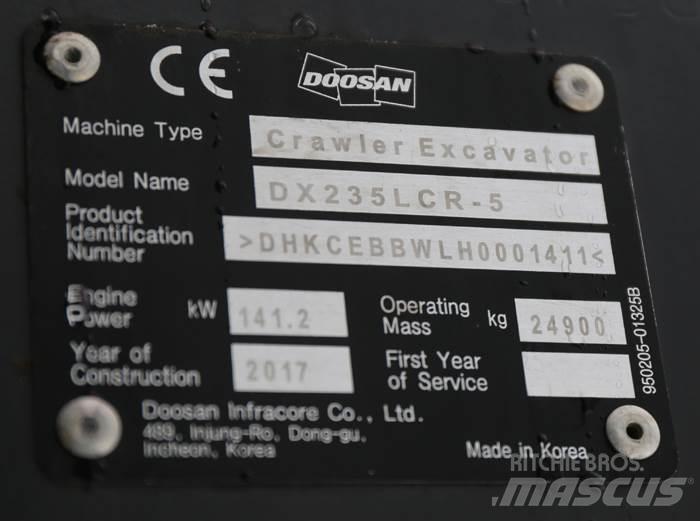 Doosan DX235LCR-5 履带挖掘机