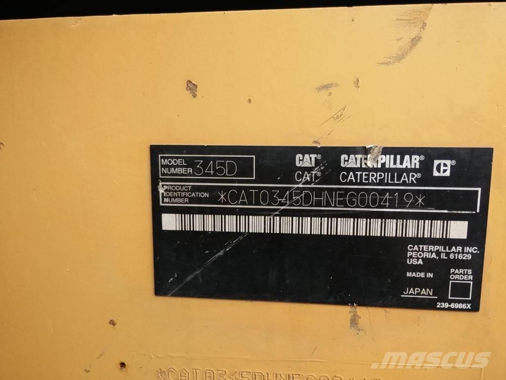CAT 345 D L 履带挖掘机