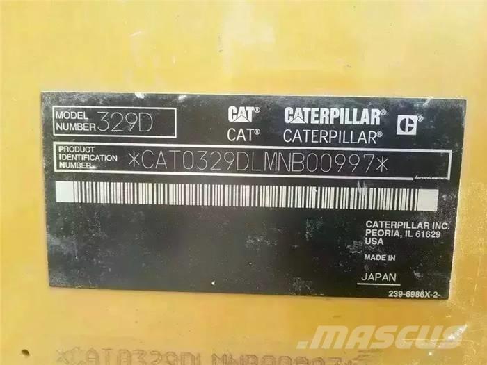 CAT 329 D 履带挖掘机