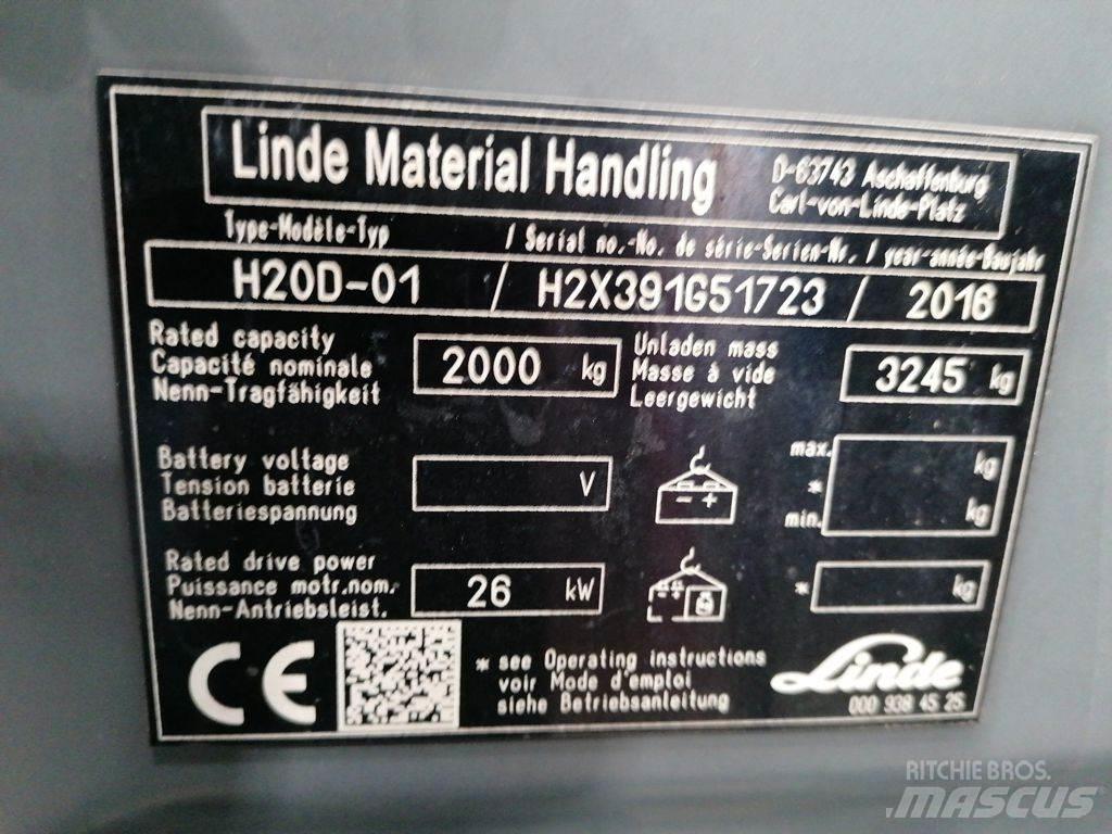 Linde H20D-01 柴油叉车