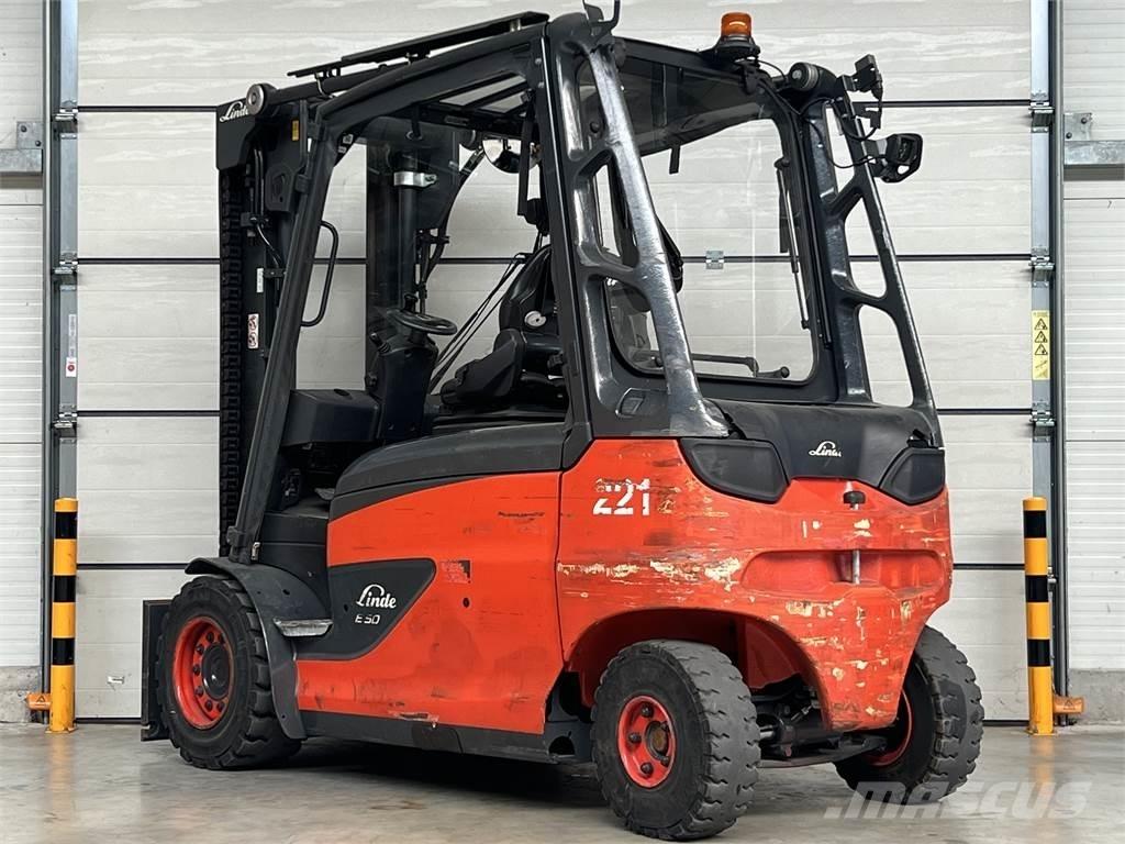 Linde E50HL-01 电动叉车