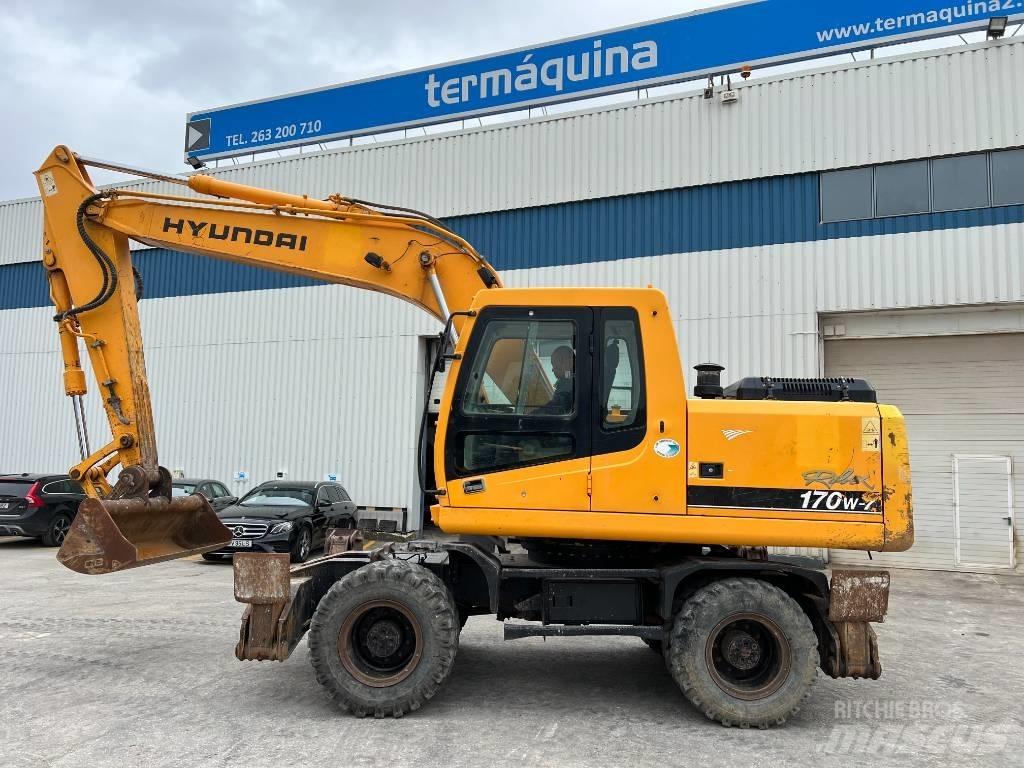 Hyundai R 170W-7 轮式挖掘机
