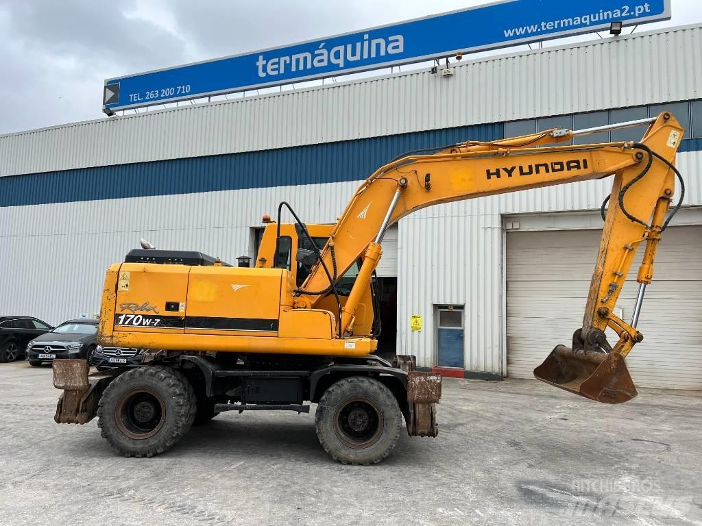 Hyundai R 170W-7 轮式挖掘机