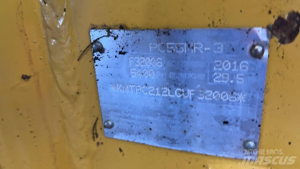 Komatsu PC 55 MR-3 小型挖掘机