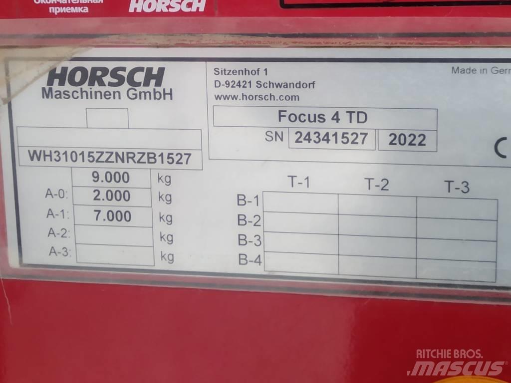 Horsch Focus 4 TD 条播机