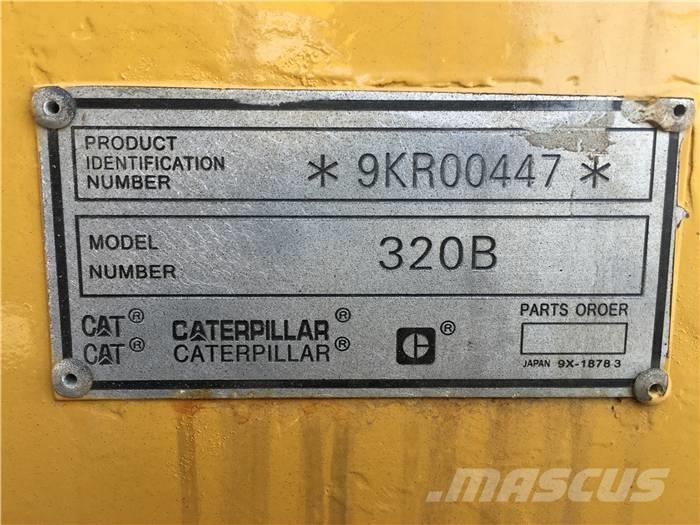 CAT 320 B 履带挖掘机