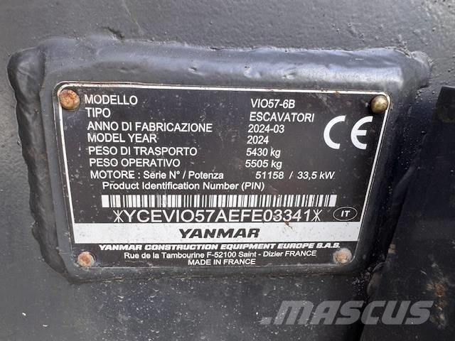 Yanmar Vio 57 小型挖掘机