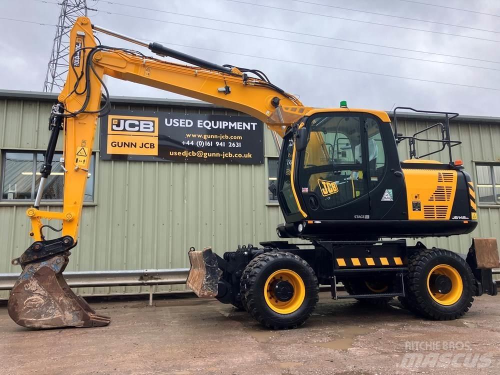 JCB JS145W 轮式挖掘机