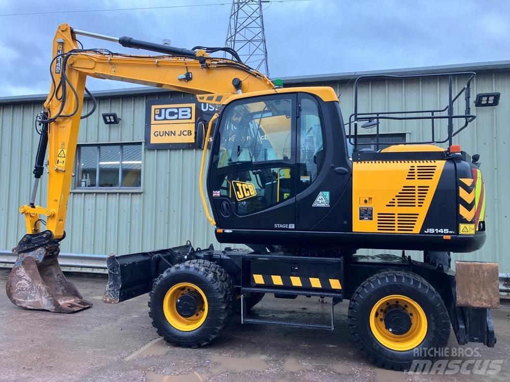 JCB JS145W 轮式挖掘机