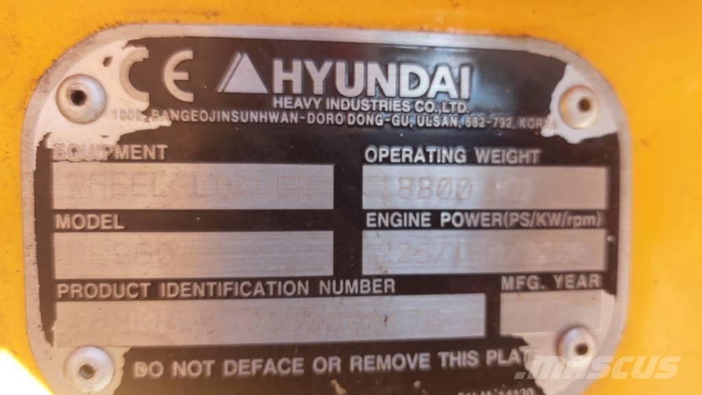 Hyundai HL 960 轮式装载机