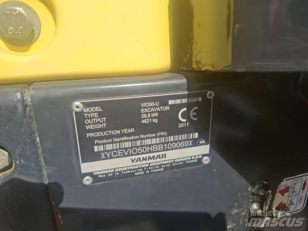 Yanmar Vio 50 U 小型挖掘机