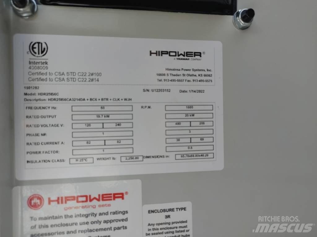 Hipower HRIW-25 柴油发电机