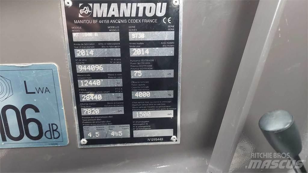 Manitou 1840MT 伸缩臂叉装车|叉装车