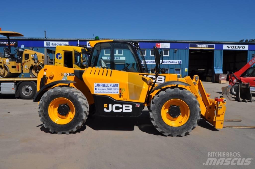 JCB 531-70 伸缩臂叉装车|叉装车