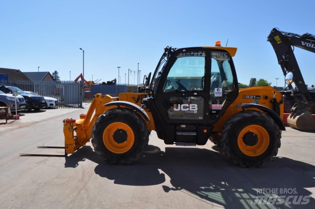 JCB 531-70 伸缩臂叉装车|叉装车