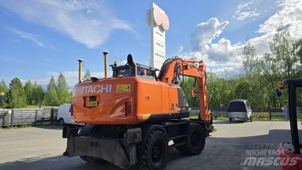 Hitachi ZX 170 W-5 轮式挖掘机