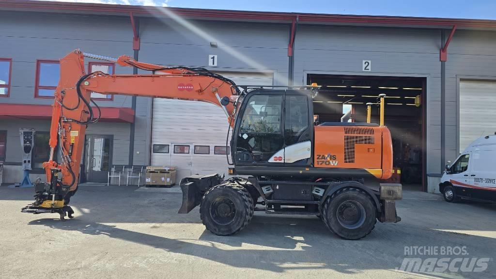 Hitachi ZX 170 W-5 轮式挖掘机