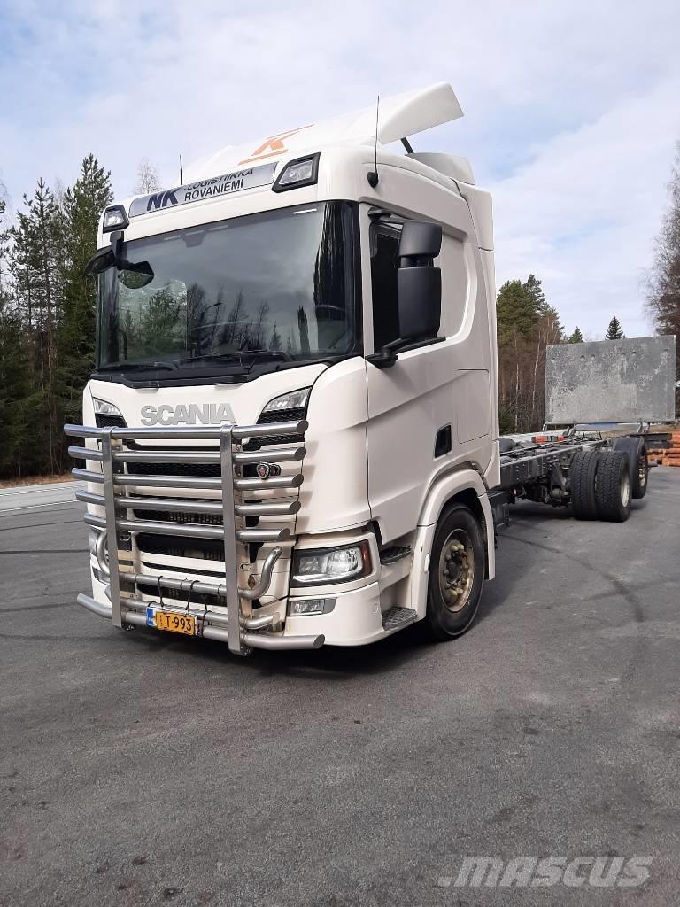 Scania R 500 平板车