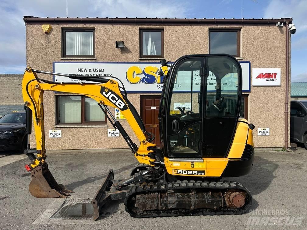 JCB 8026 CTS 小型挖掘机
