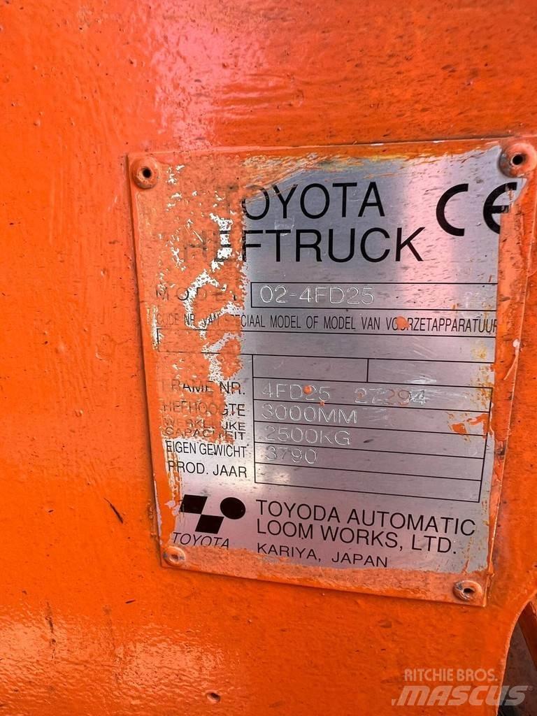 Toyota 02-4FD25 柴油叉车