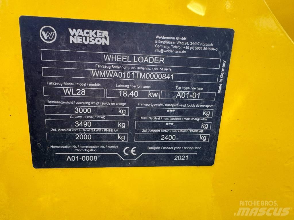 Wacker Neuson WL28 轮式装载机