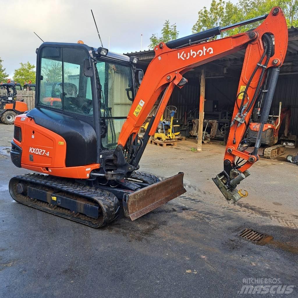 Kubota KX 027-4 小型挖掘机