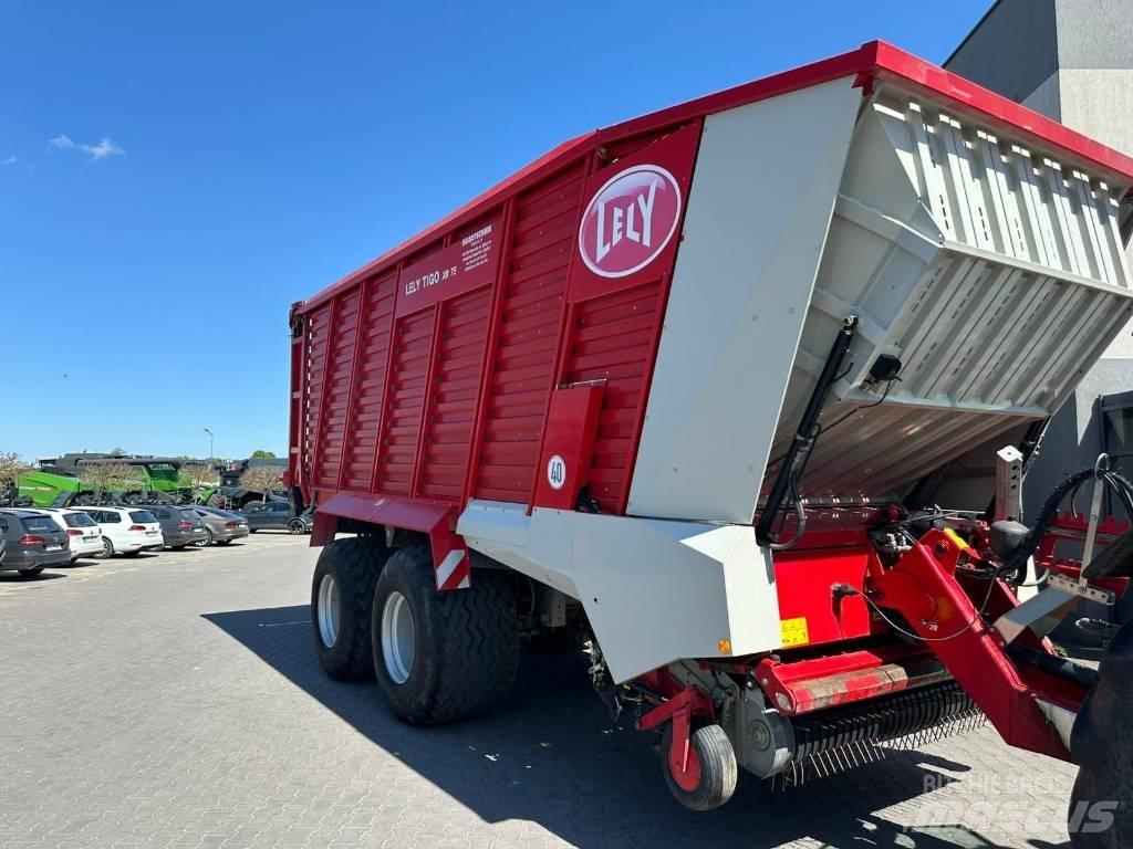 Lely Tigo XR 75 自动装载拖车