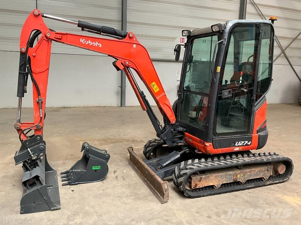 Kubota U 27-4 小型挖掘机