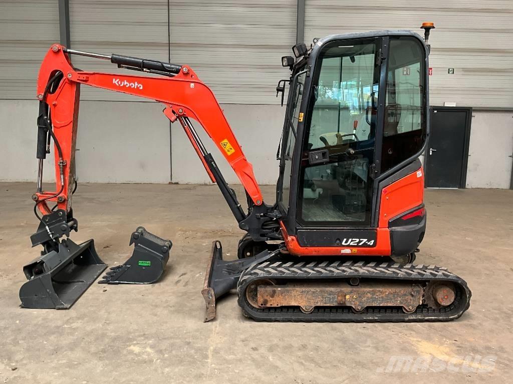 Kubota U 27-4 小型挖掘机