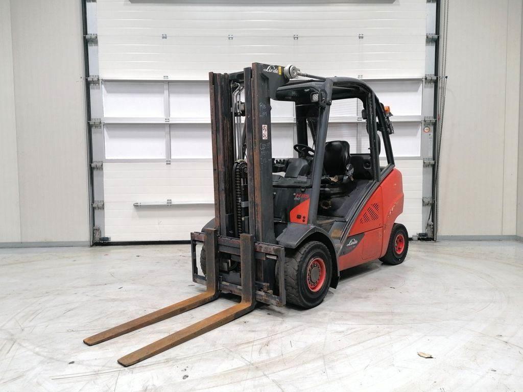 Linde H35D-02 柴油叉车
