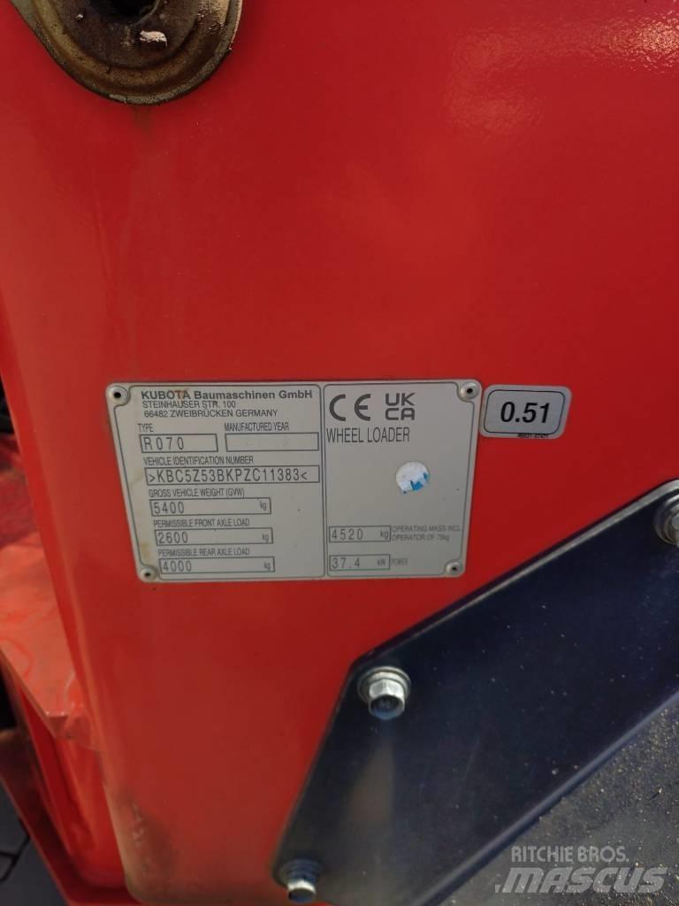 Kubota R 070 轮式装载机