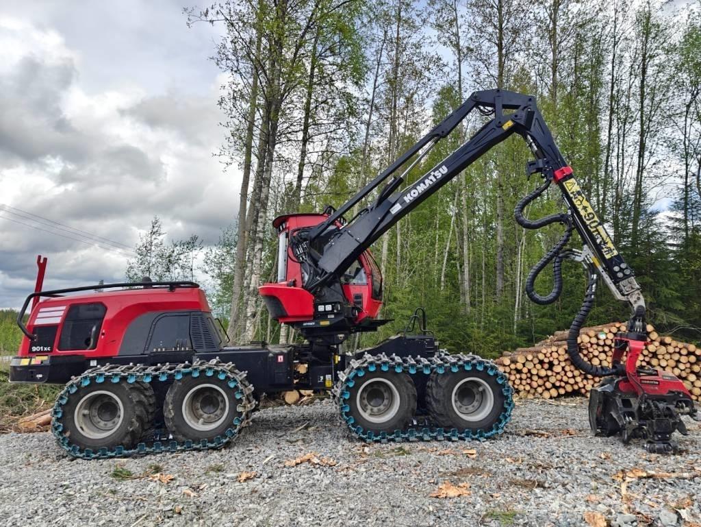 Komatsu 901 XC 收割机