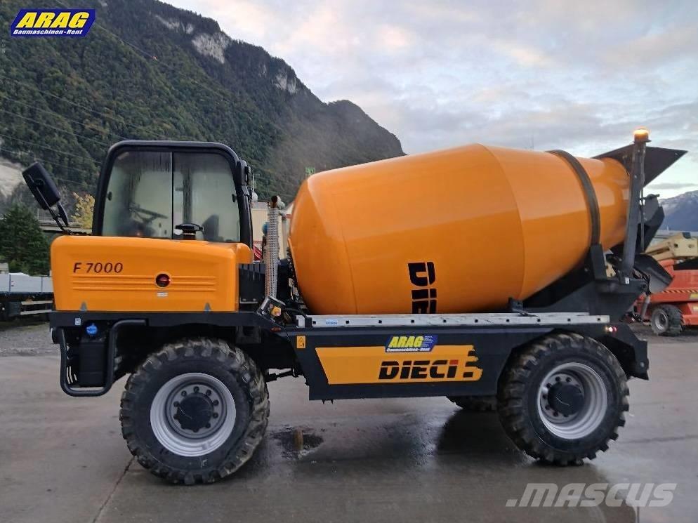 Dieci F7000 混凝土/砂浆搅拌机