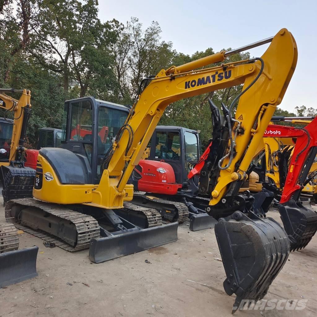 Komatsu PC 55 MR 小型挖掘机
