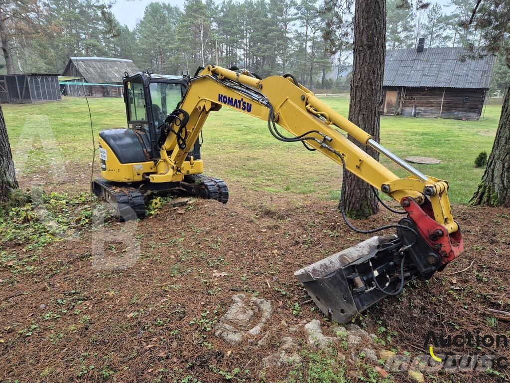 Komatsu PC55MR-5E0 小型挖掘机