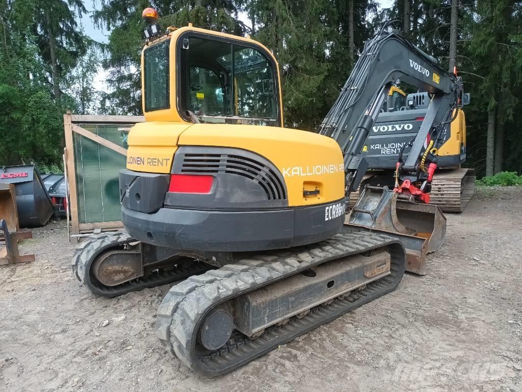 Volvo ECR 88 PLUS 中型挖掘机