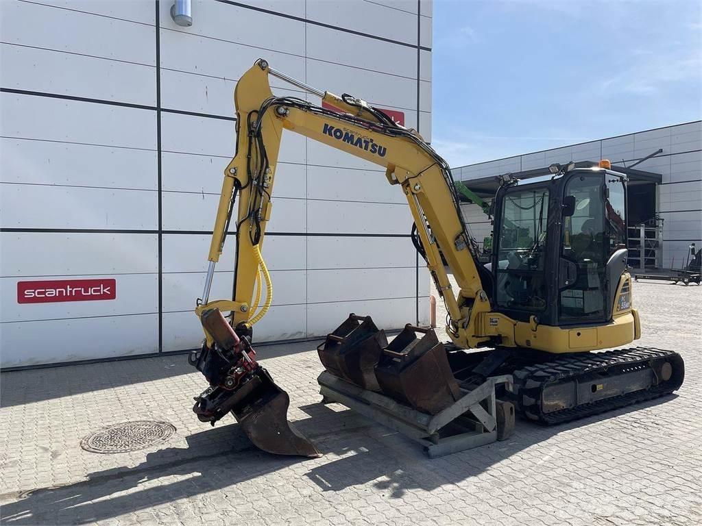 Komatsu PC55MR-5 轮式挖掘机