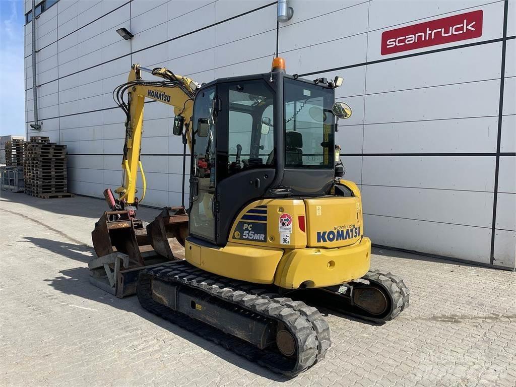 Komatsu PC55MR-5 轮式挖掘机