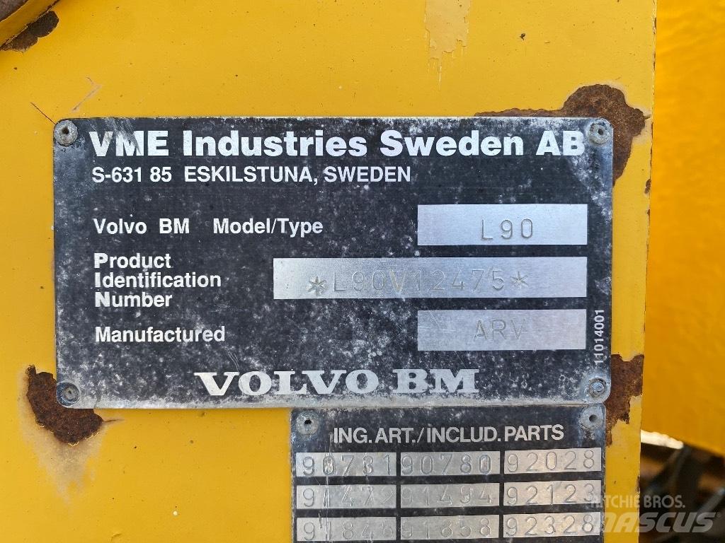 Volvo BM L 90 轮式装载机