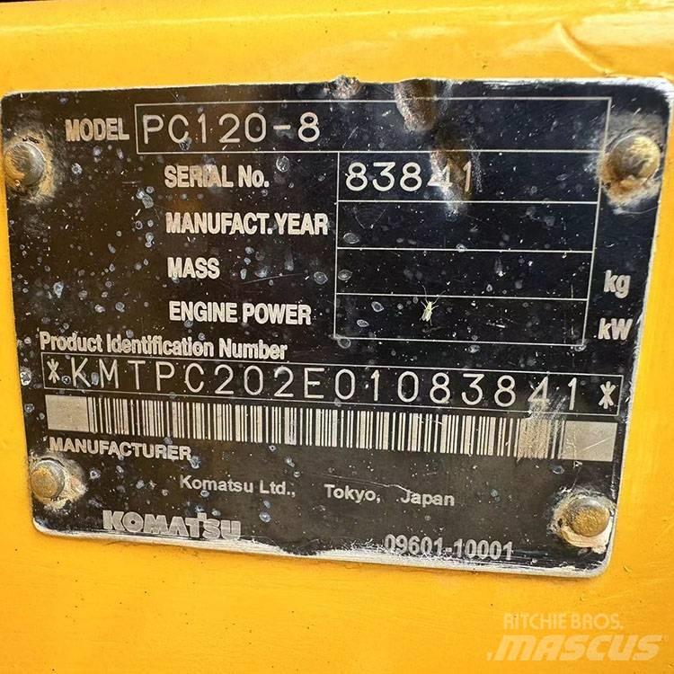 Komatsu PC 120-8 履带挖掘机