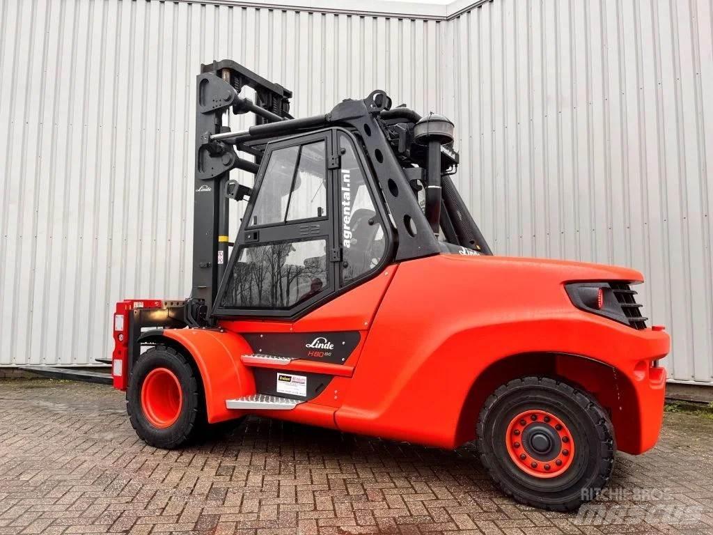 Linde H80D-03/1100 柴油叉车