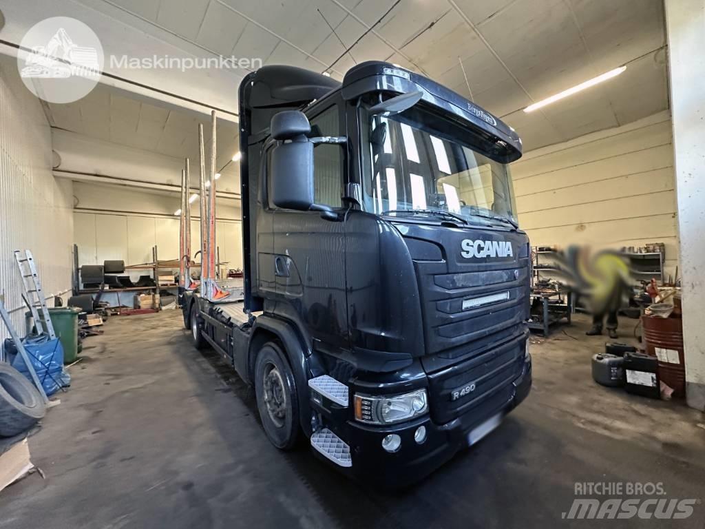 Scania R 490 LB 木材运输车