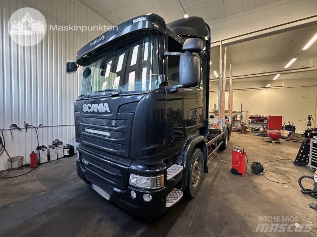 Scania R 490 LB 木材运输车