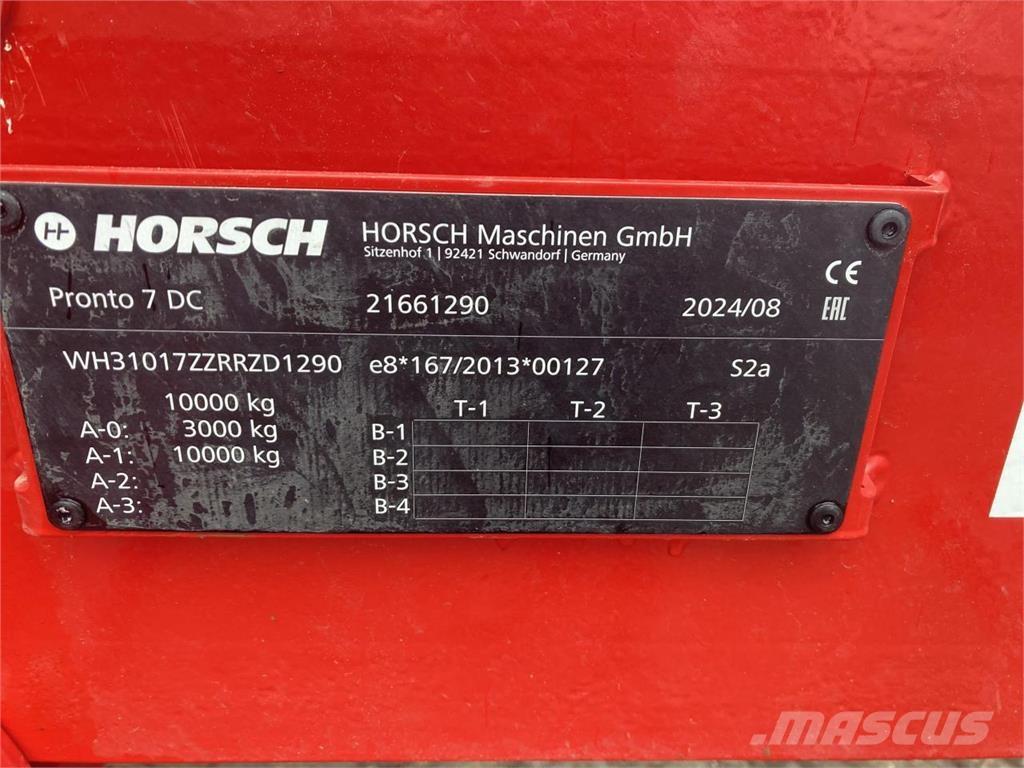 Horsch Pronto 7DC 条播机