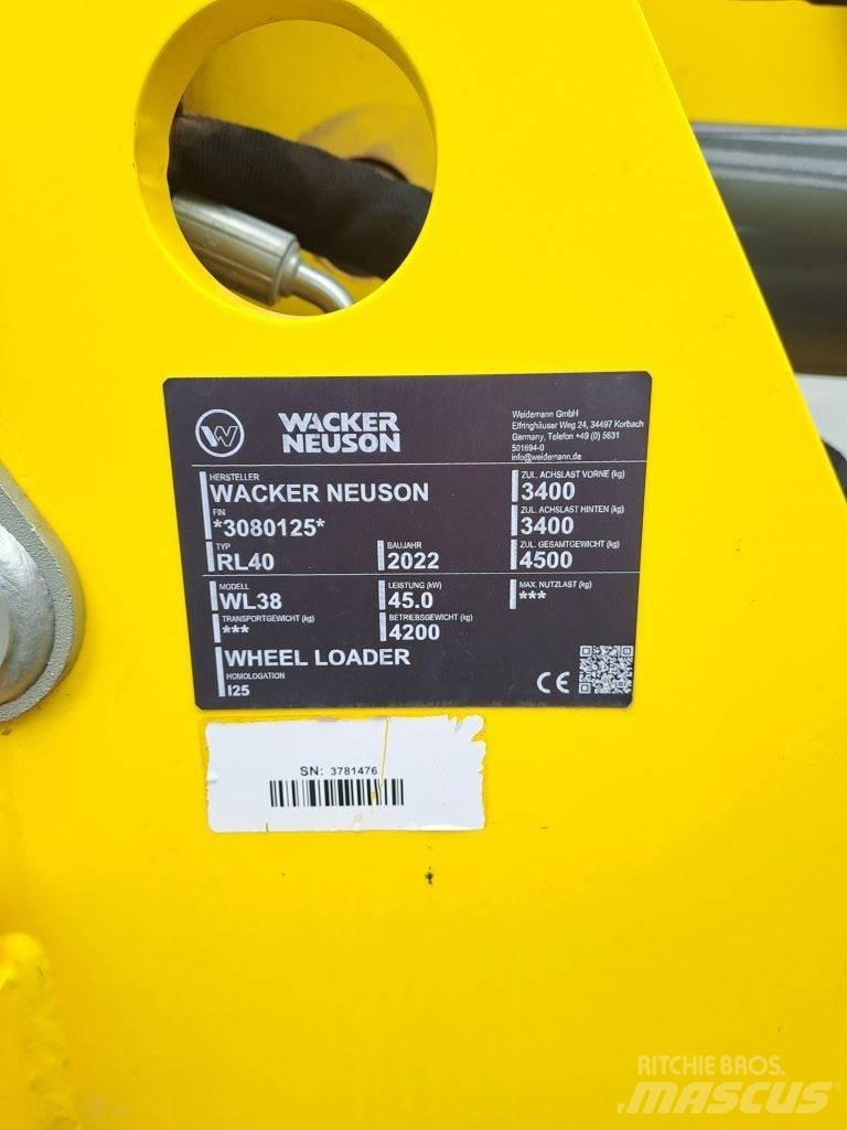 Wacker Neuson WL38 轮式装载机